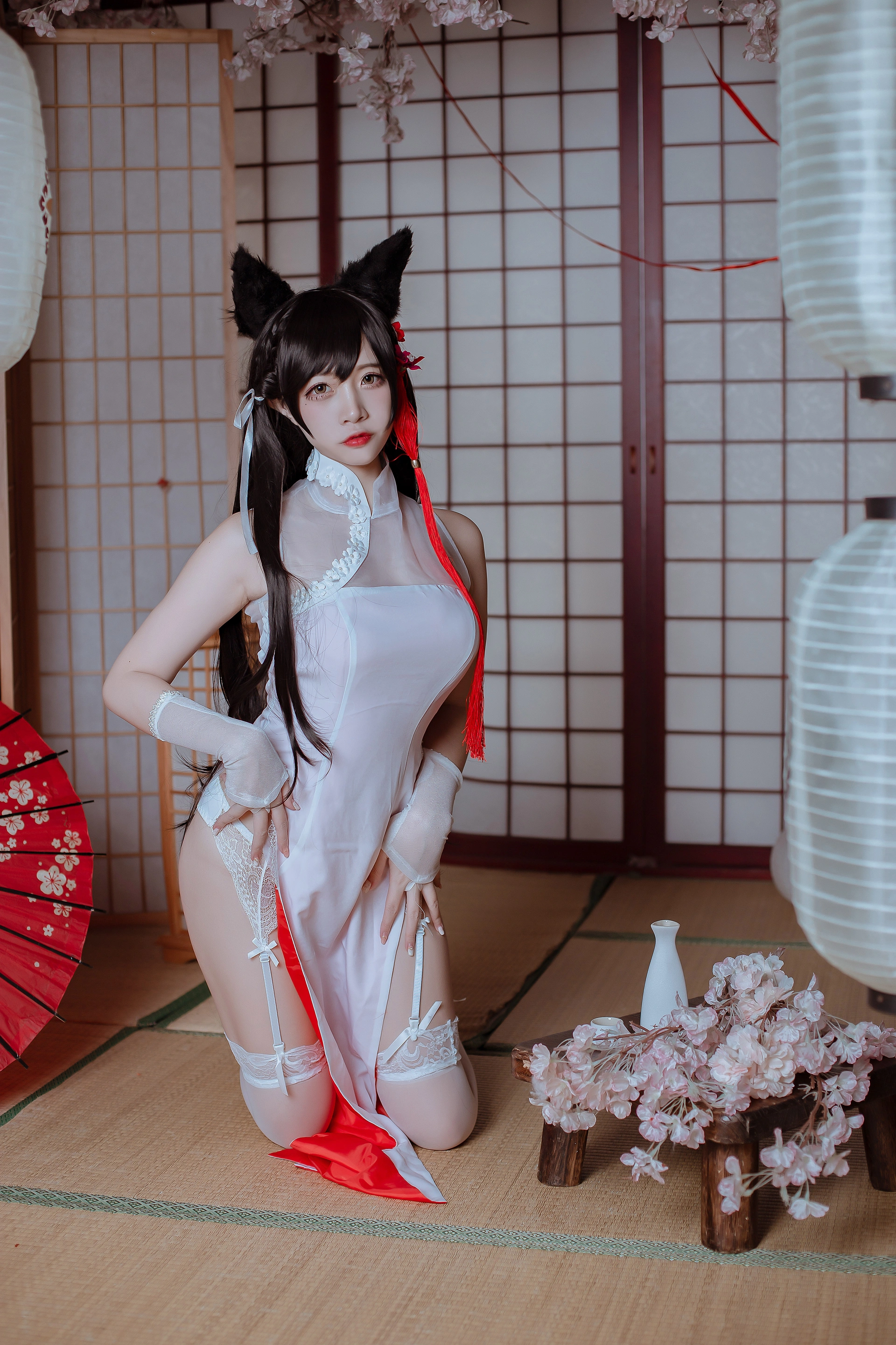 二佐Nisa – NO.193 犬之眷 碧蓝航线 爱宕 旗袍 1