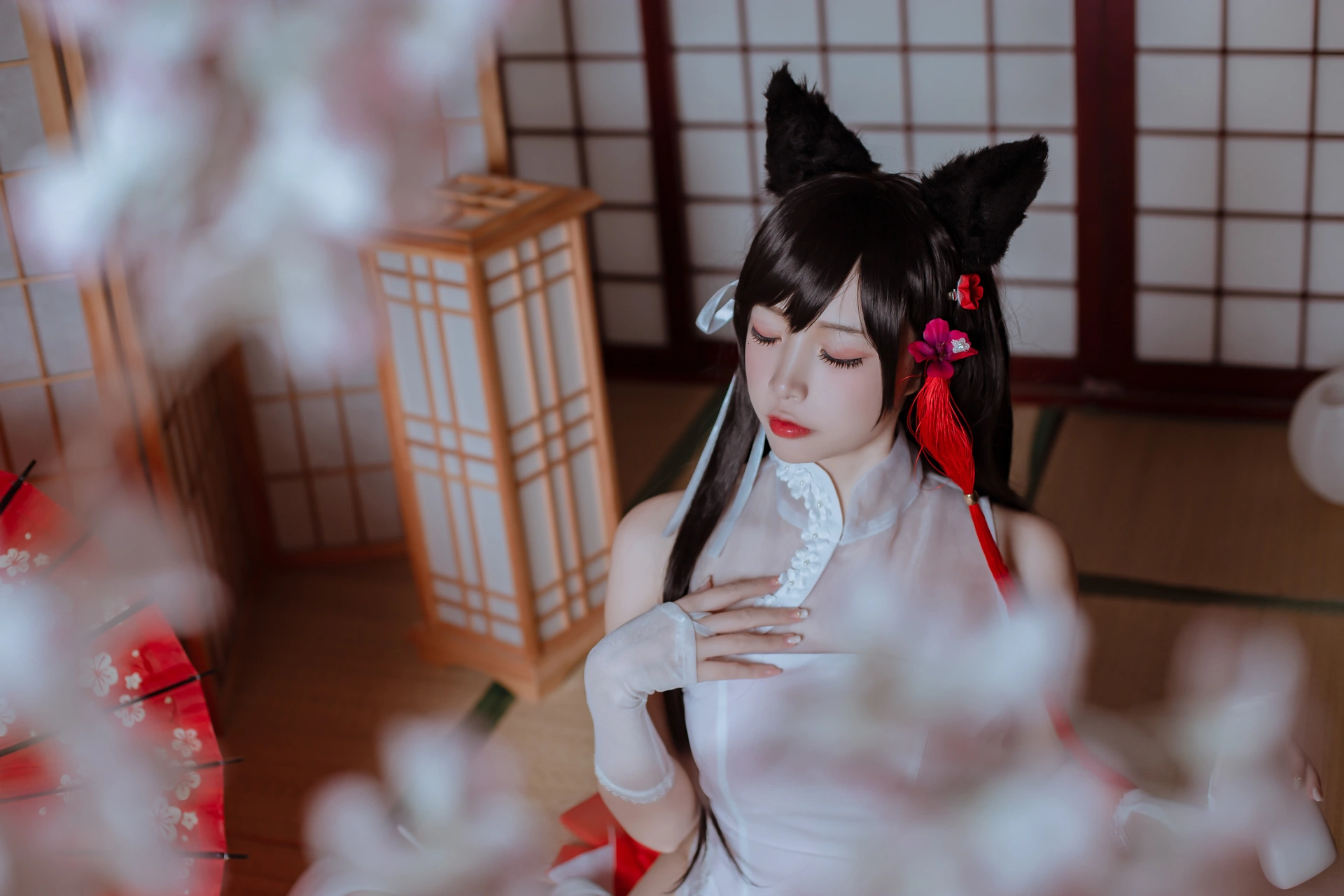 二佐Nisa – NO.193 犬之眷 碧蓝航线 爱宕 旗袍 3